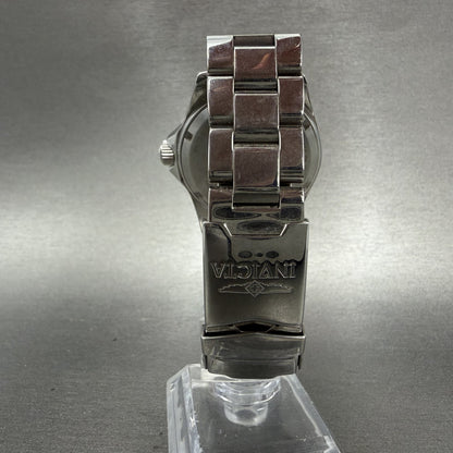 Invicta Grand Diver Watch Women 38mm Silver Dial Steel Gem Set Date Automatic7