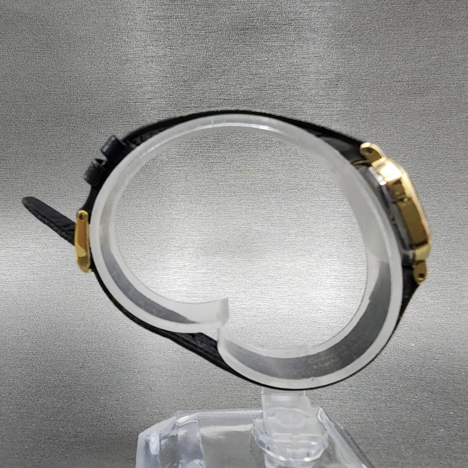 Citizen CQ Watch Women 23mm Black Dial Gold Tone Octagon 2931291603 New Battery8