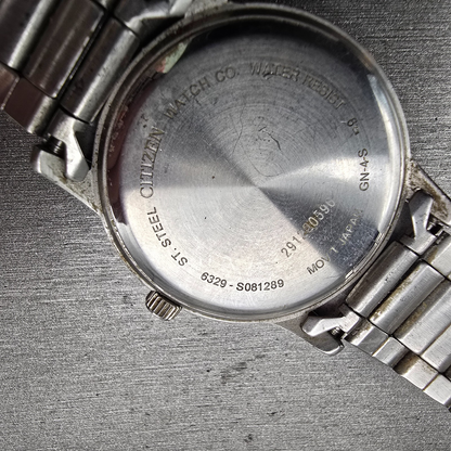 Citizen Watch Women 35mm MOP Dial Silver Tone Gemmed 6329-S081289 New Battery10