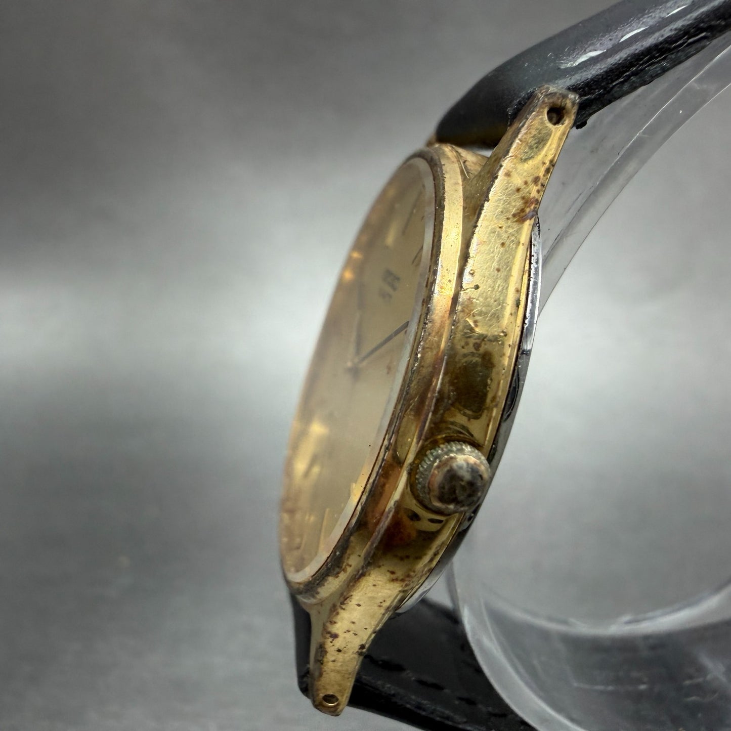 Seiko Watch Unisex 32mm Champagne Dial Gold Tone Round 2621-0150 New Battery2