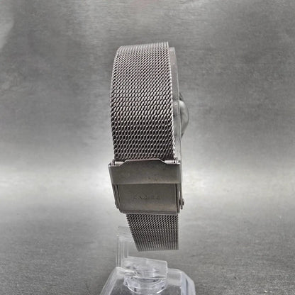 Bering Watch Women 27mm Silver Dial Steel Mesh Band 11927-000 Round New batt7