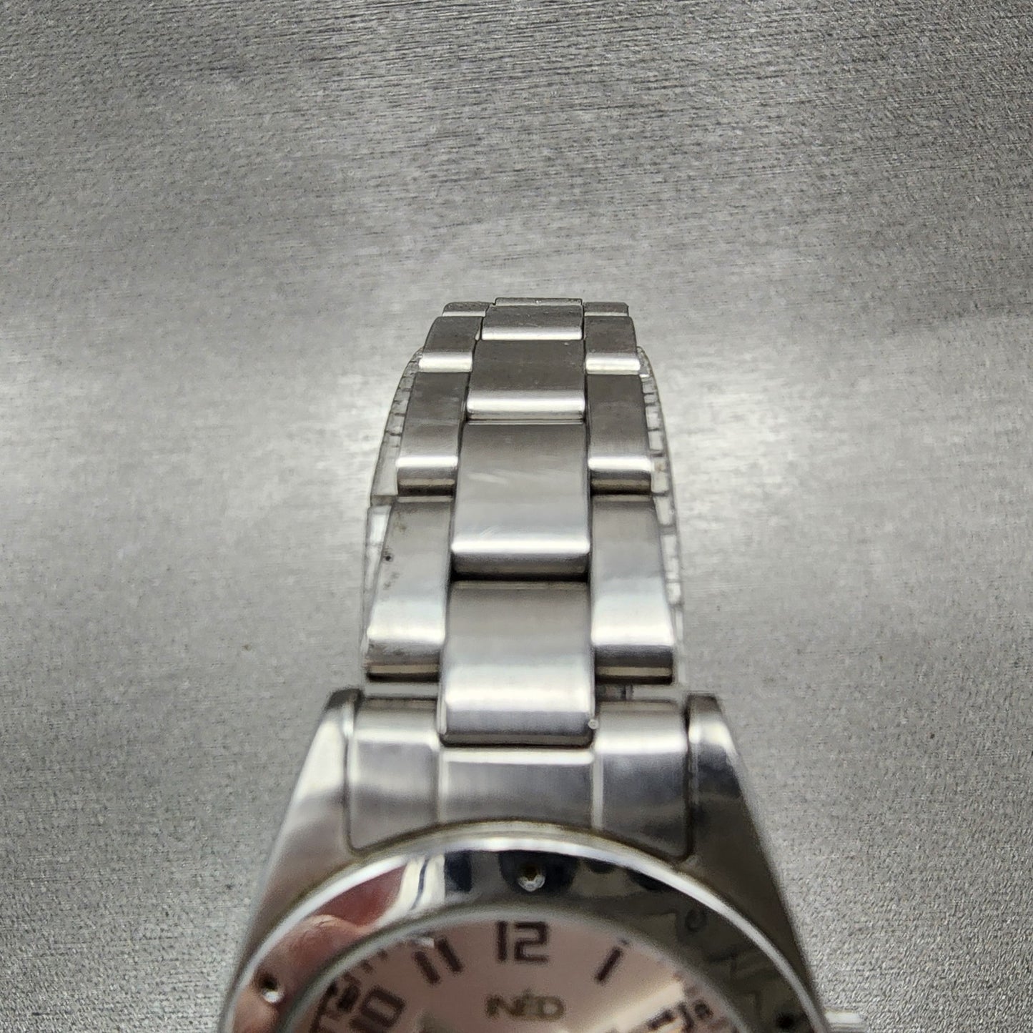 Citizen INED Watch Women 26mm Silver Dial Silver Tone Date Round New Battery4