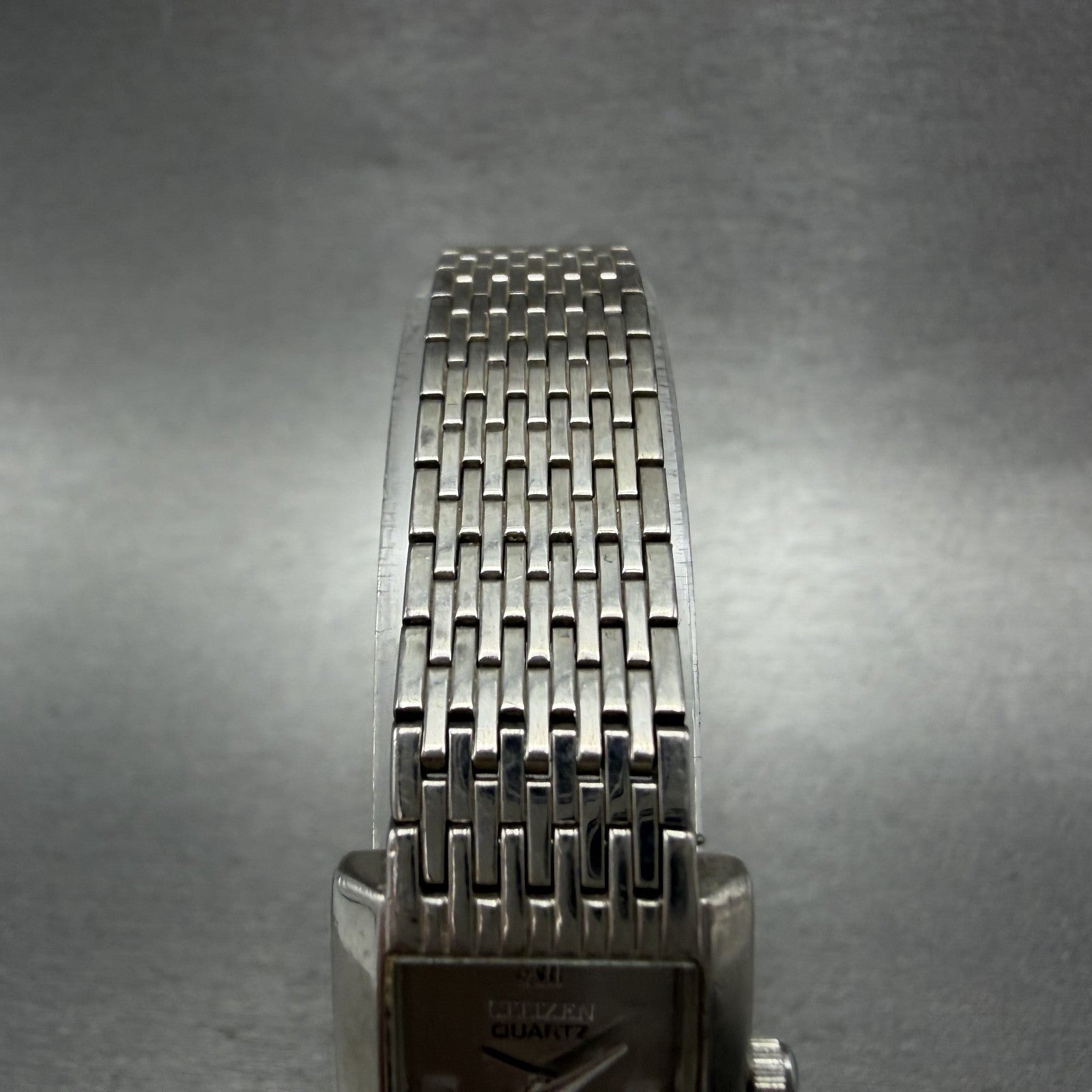 Citizen Tank Watch Women 17mm Silver Dial Silver Tone 5920S98624 New Battery4
