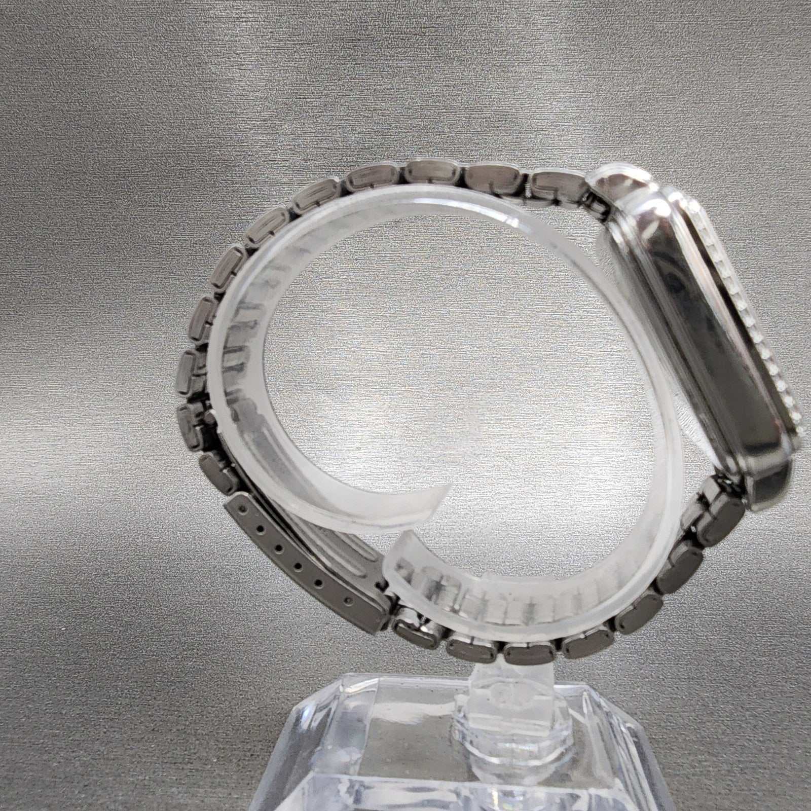 Citizen EcoDrive Tank Watch Women 32mm MOP Dial Silver Tone Daydate Runs8