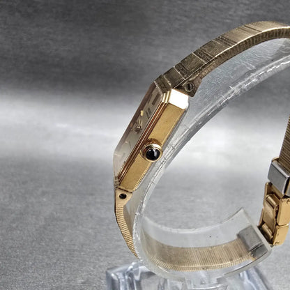 Seiko Lassale Watch Women 13mm Champagne Dial Gold Tone 1320-5609 New Battery2