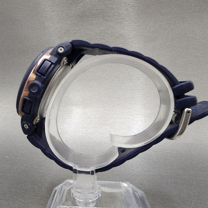 Casio BabyG BGA150PC Watch Women 43mm Blue Analog Digital Alarm New Battery6