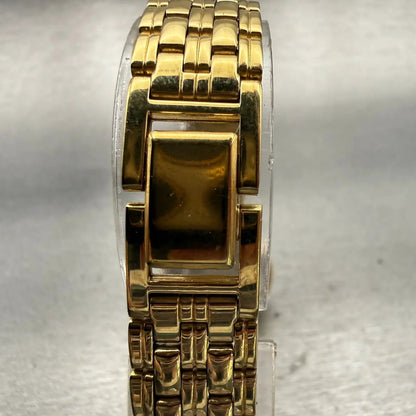 Seiko Watch Women 24mm White Dial Gold Tone Round V701-1781 New Battery Vintage7