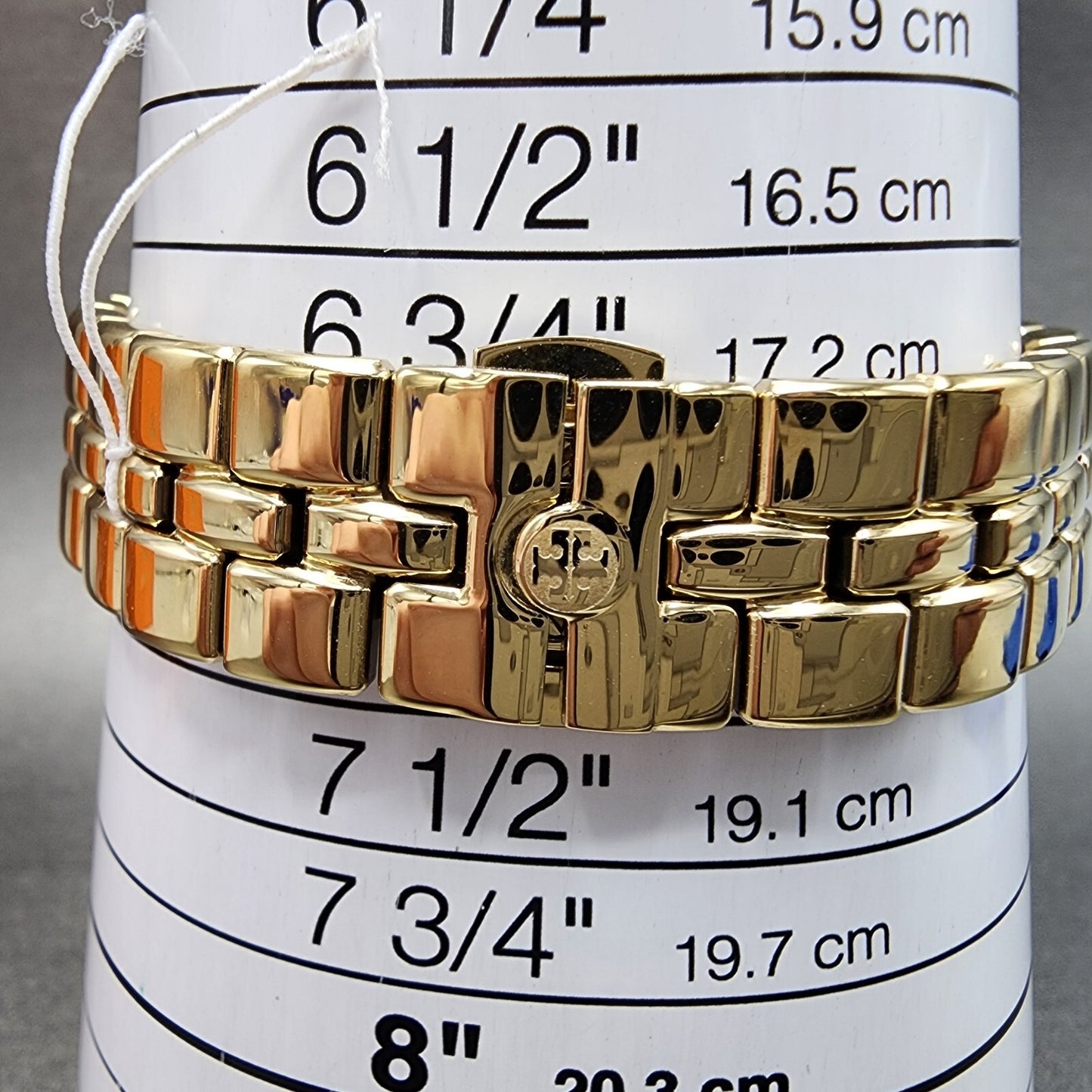 Tory Burch Kira Watch Women 30mm Blue Dial Gold Tone Round TBW2043 Quartz12