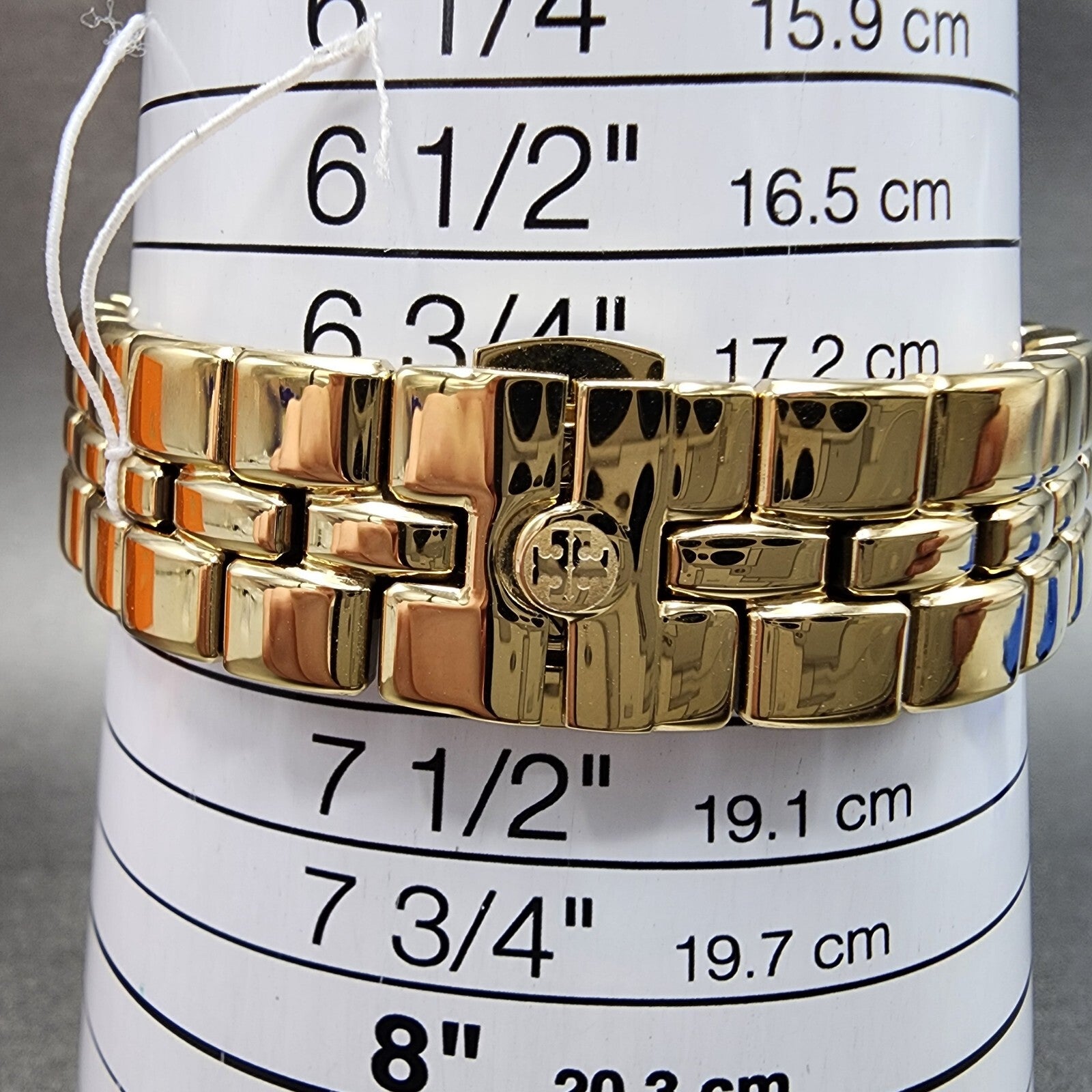 Tory Burch Kira Watch Women 30mm Blue Dial Gold Tone Round TBW2043 Quartz12