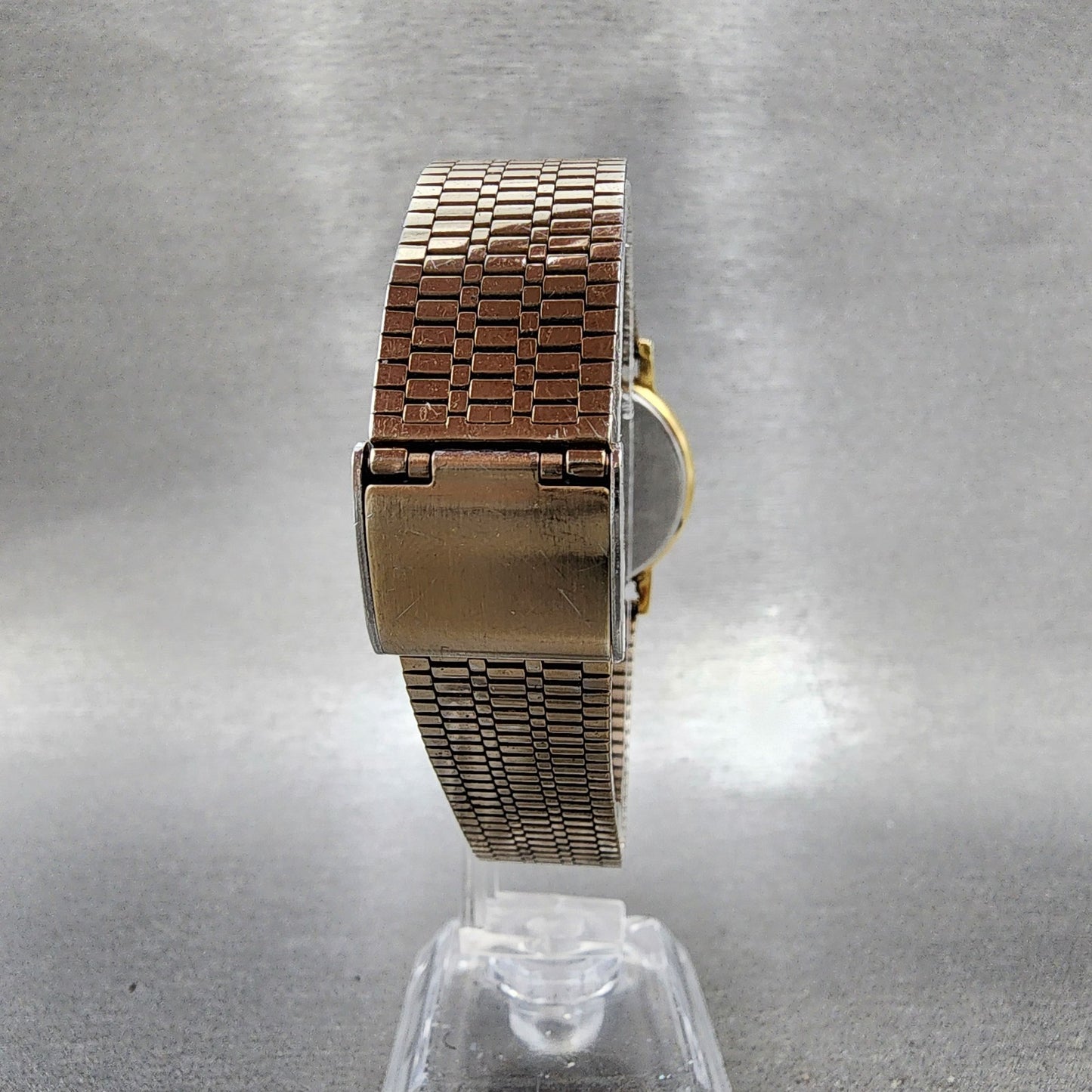 Seiko Dolce Watch Men 32mm White Dial Gold Tone 8n417030 New Battery READ!!!!!!7