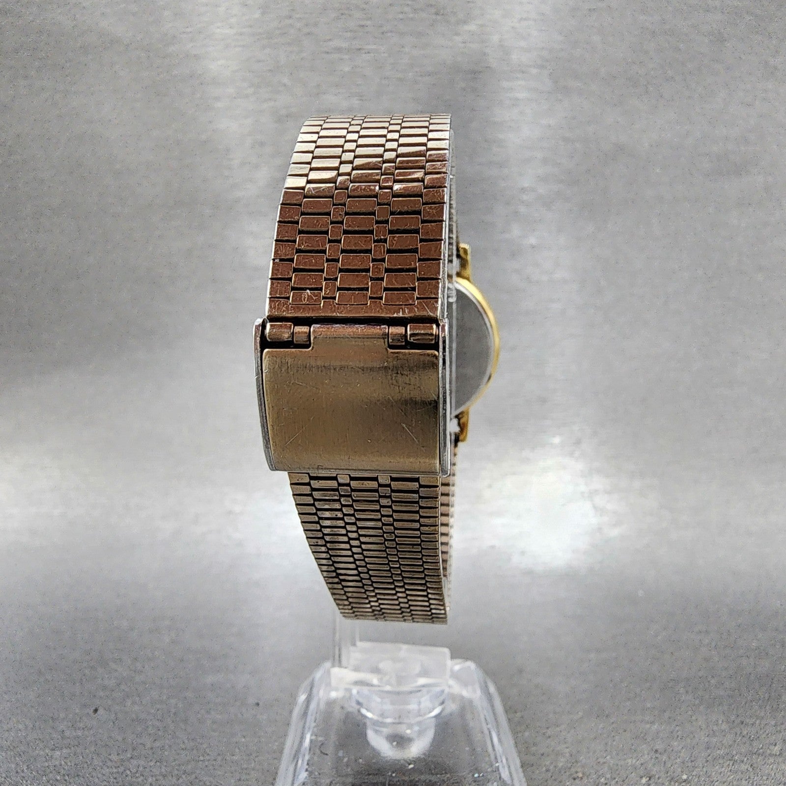 Seiko Dolce Watch Men 32mm White Dial Gold Tone 8n417030 New Battery READ!!!!!!7