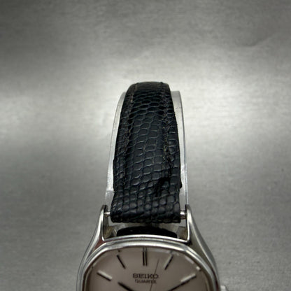 Seiko SQ Watch Women 24mm Silver Dial Silver Tone Octagon 3423-5060 New Battery4