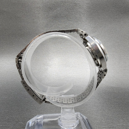 Seiko Automatic Watch Women 25mm Silver Dial Silver Tone Daydate Runs READ!!!!!!8