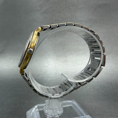 Seiko Avenue Watch Men 31mm Champagne Dial Two Tone Round 7N01-6F50 New Battery6