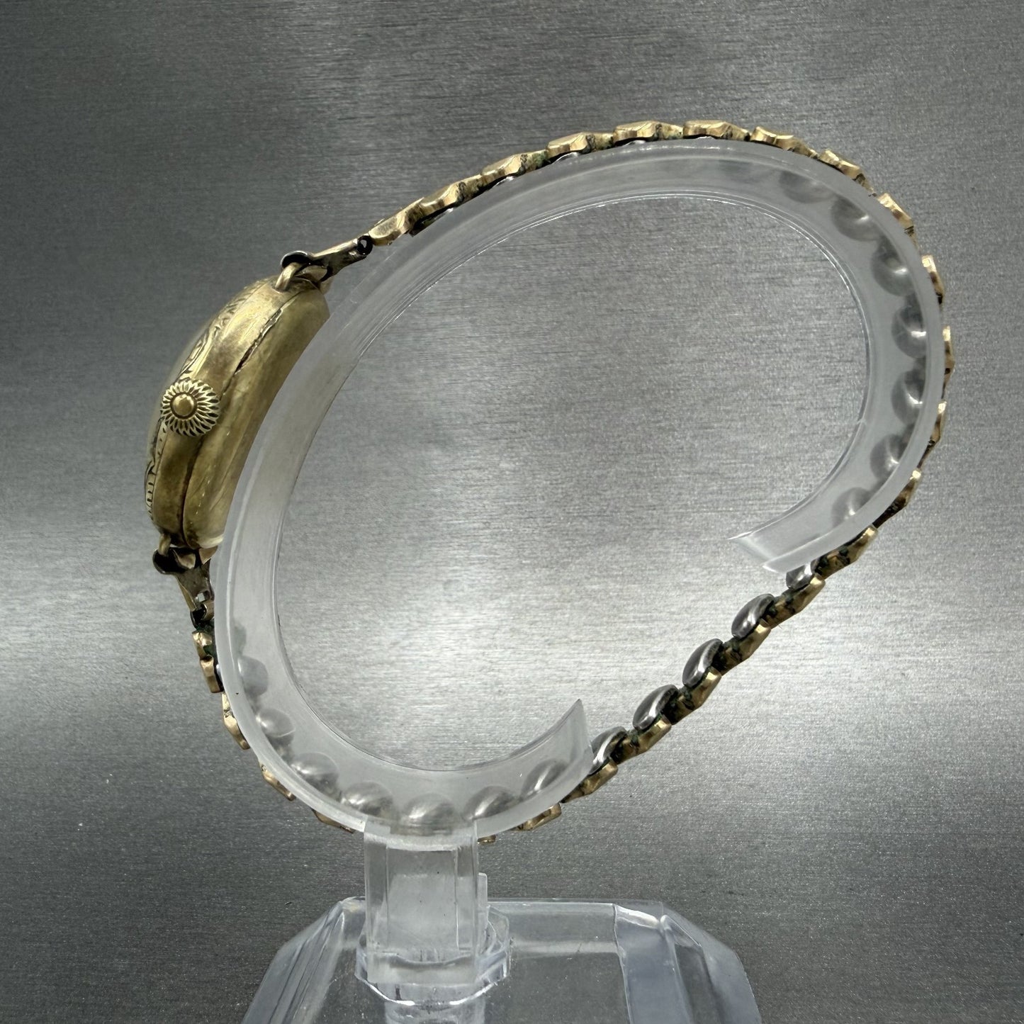 Hamilton Watch Women Cream Dial Gold Filled Manual Wind Grade 986 PARTS7