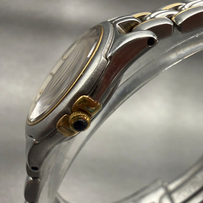 Seiko Exceline Watch Women 24mm Champagne Dial Two Tone Round 2J31-001A New Batt2