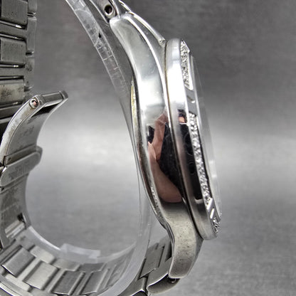 Citizen Eco-Drive Watch Women 32mm MOP Dial Silver Tone Date E013-S114969 Runs3
