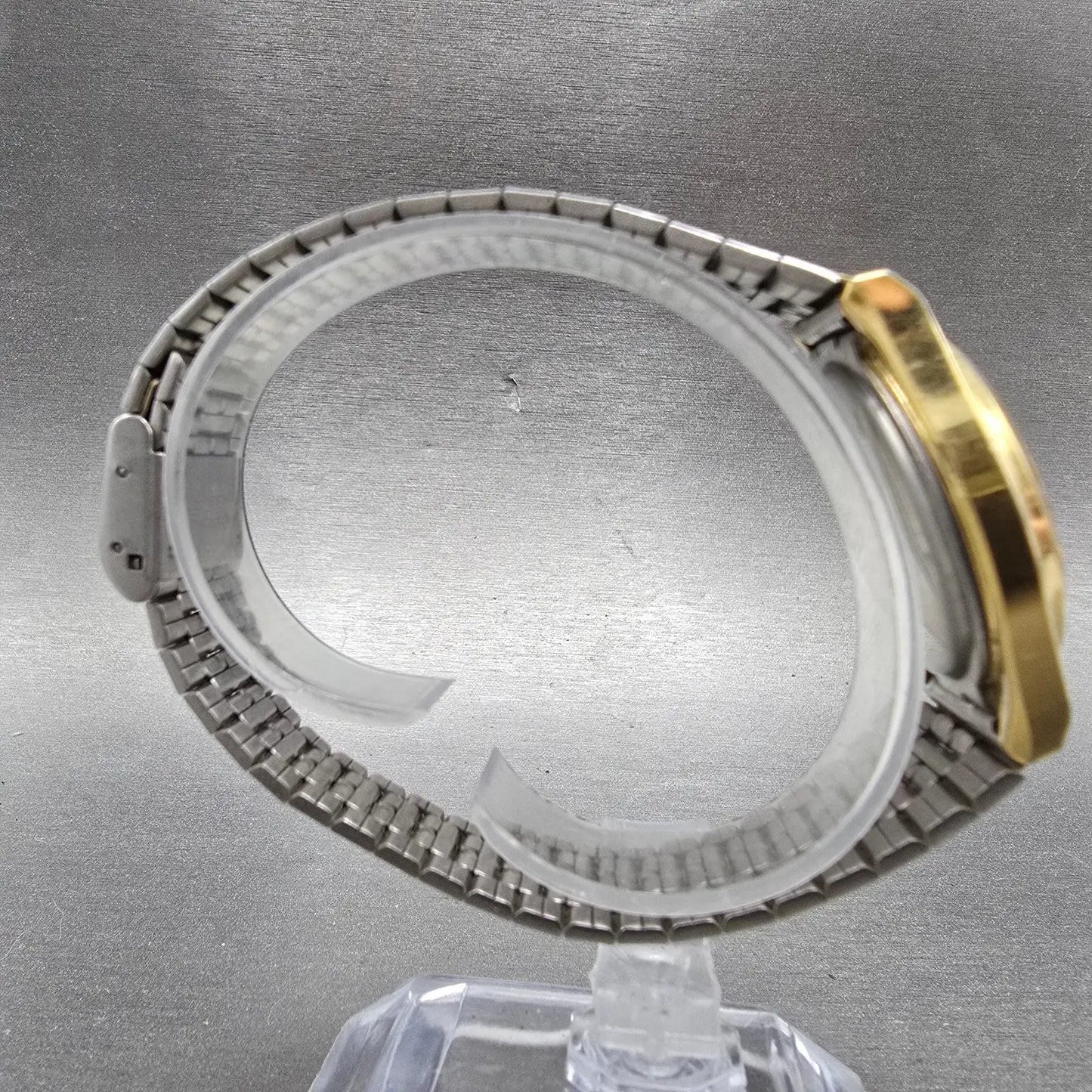 Casio MQ-336 Watch Men 33mm Champagne Dial Gold Tone Round New Battery Vintage7