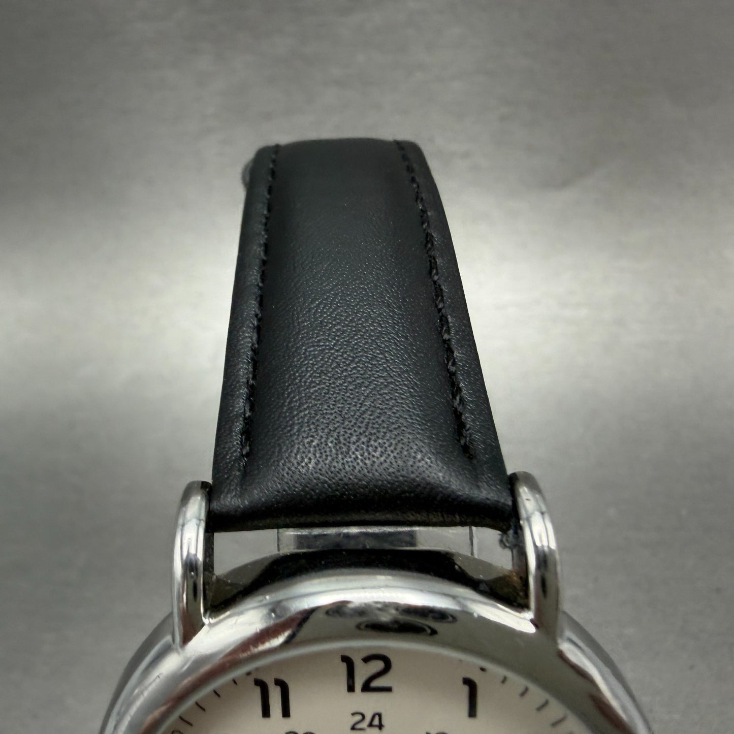 Timex Weekender Watch Men 40mm White Dial Silver Tone TW2T21600 New Battery4