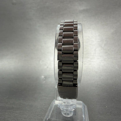 Seiko SQ Watch Women 24mm Silver Dial Silver Tone Daydate 3423-0099 NewBat HG57