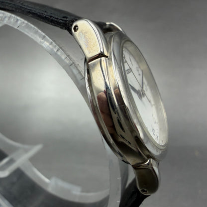 Seiko Watch Women 25mm White Dial Silver Tone Round 7n01-6880 New Battery3