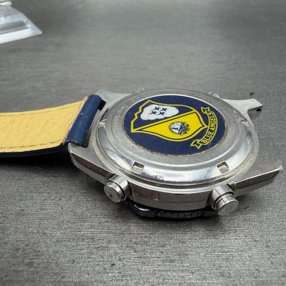 Citizen Navihawk Blue Angels Watch Men 42mm Ana Digi Steel C300-Q00842 PARTS8