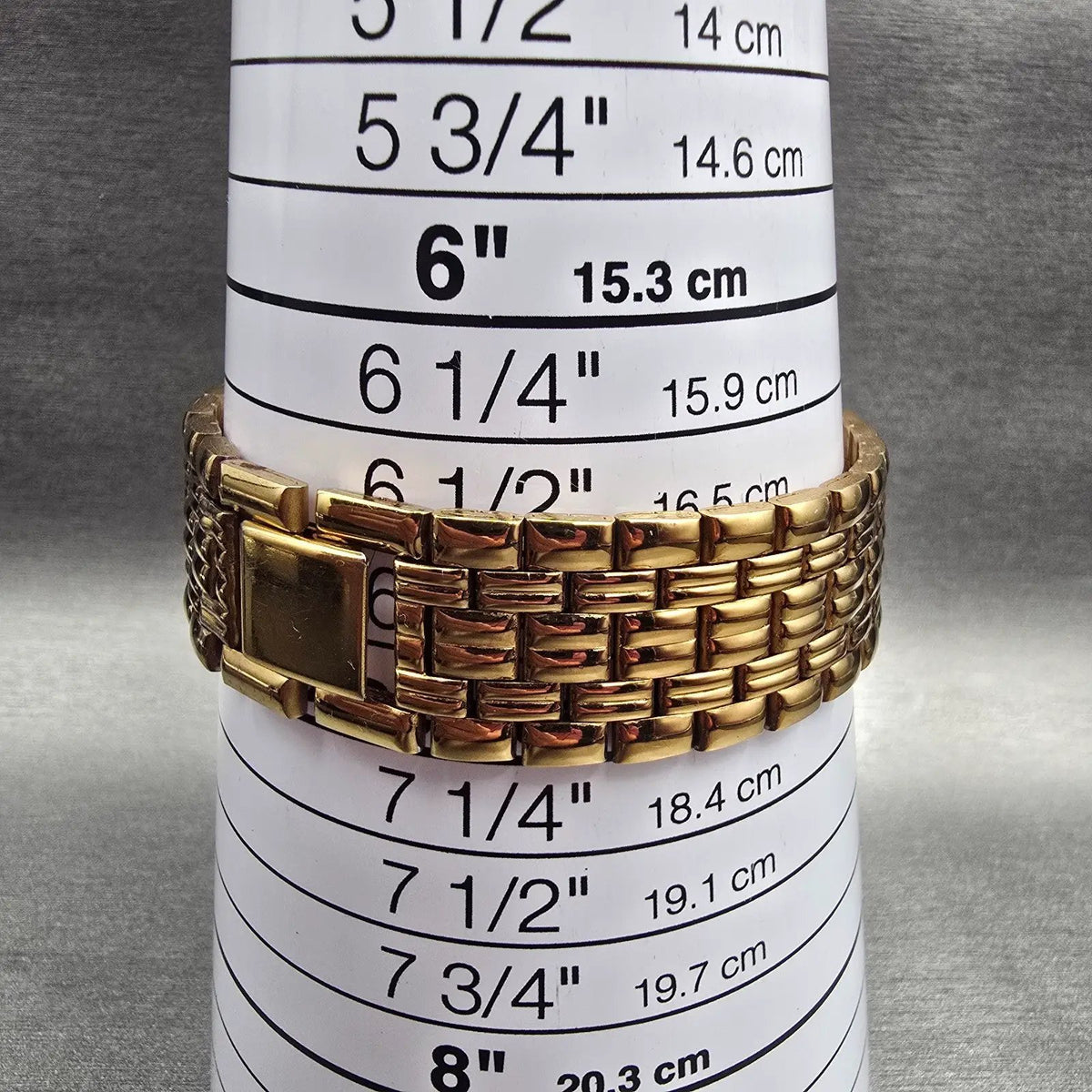 Seiko Tank Watch Men 26mm Gold Dial Gold Tone Date Rectangle V722-5A70 New Batt9