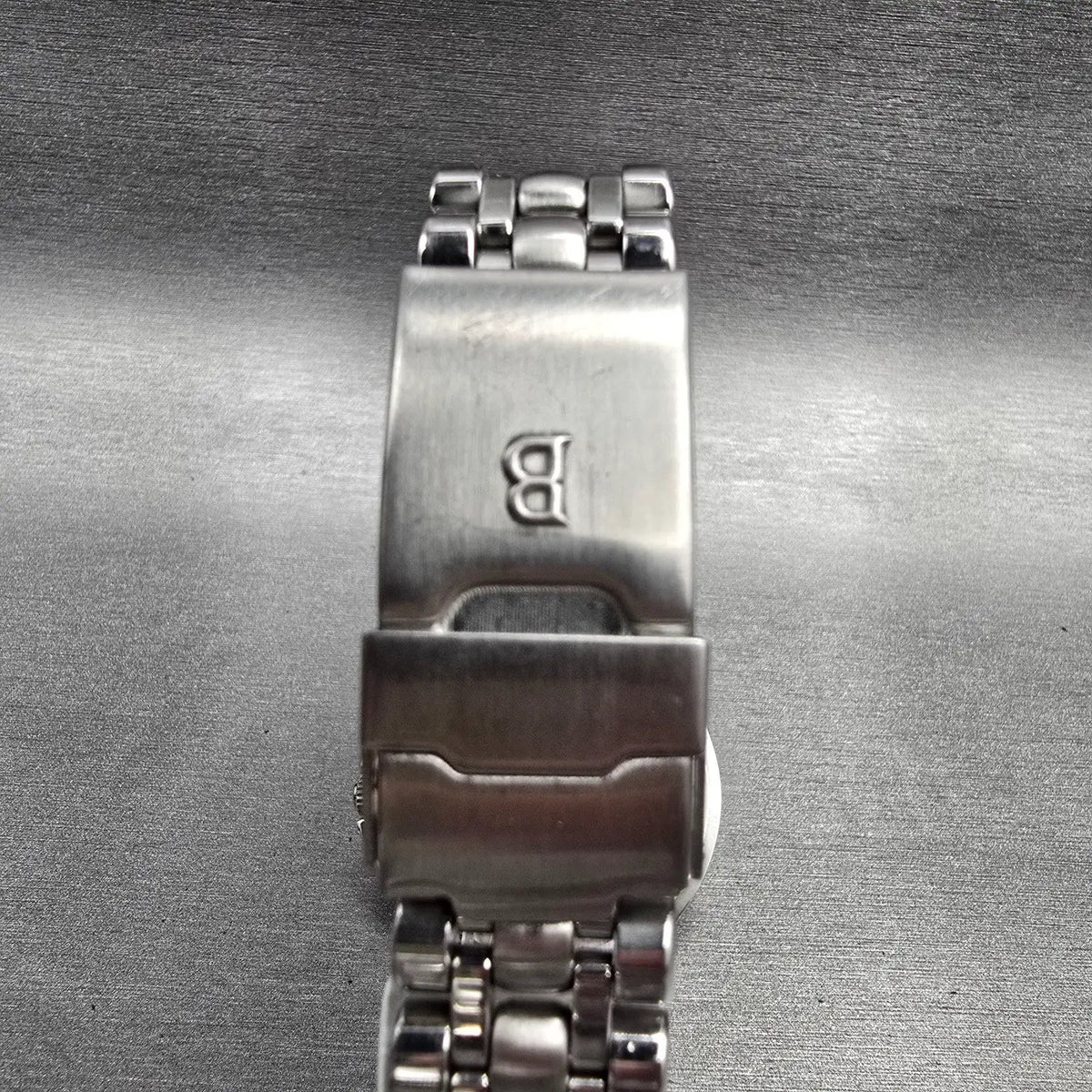 Bulova Marine Star Watch Men 36mm Gray Dial Silver Tone Date 96B00 New Battery7