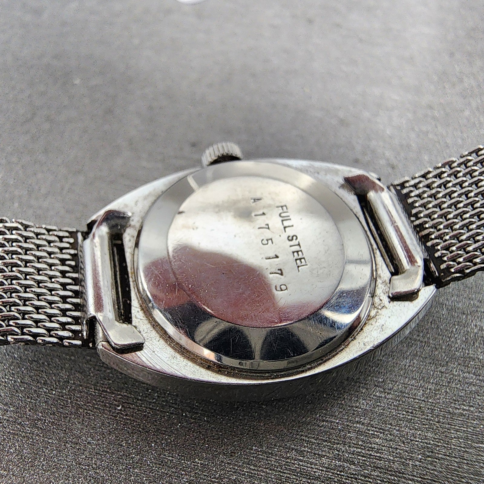 Waltham Watch Women 22mm Silver Dial Steel Manual Wind Mesh Band READ!!!!!!! VTG10