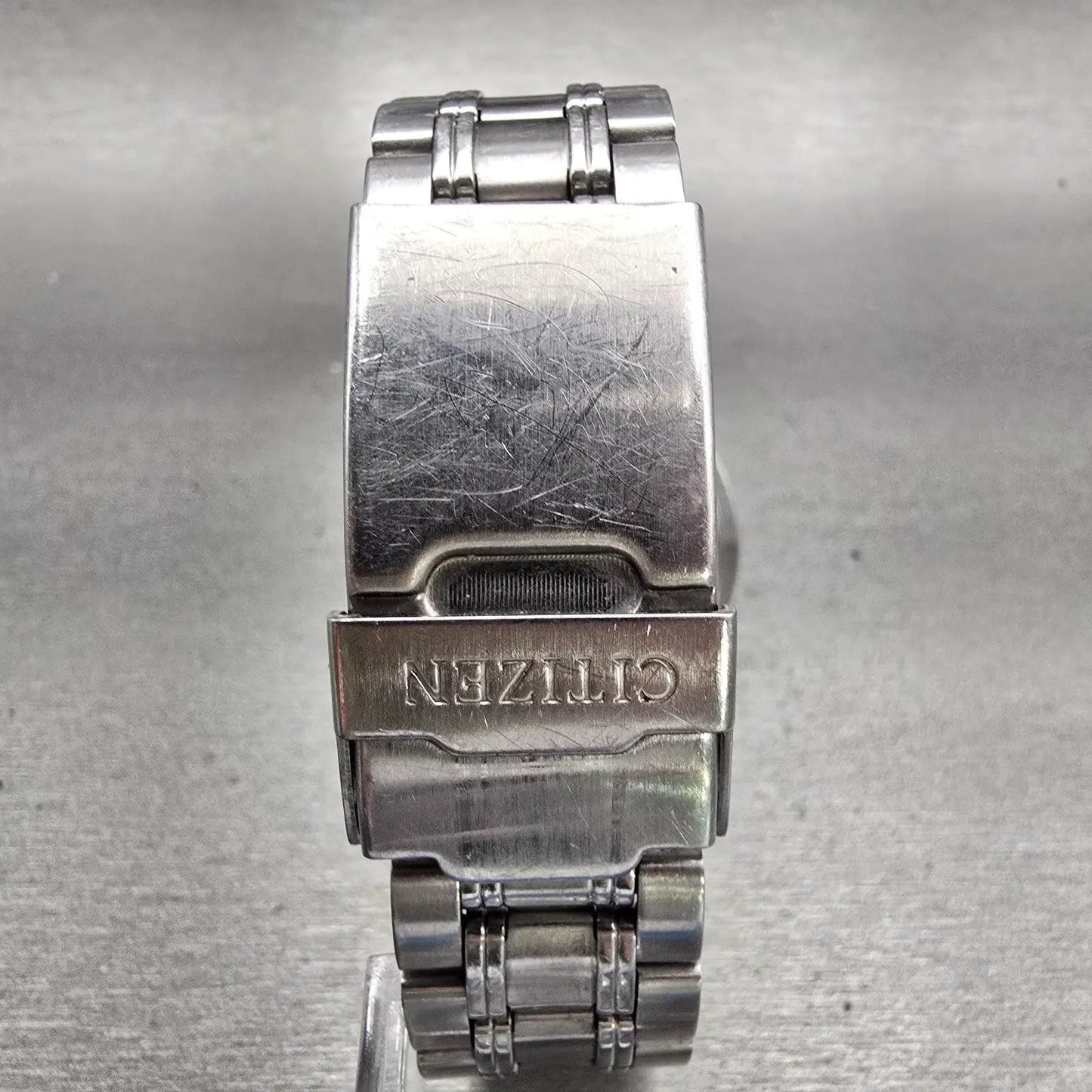 Citizen Chronograph Watch Men 39mm Black Dial Silver Tone 0510-C50545 New Batt7