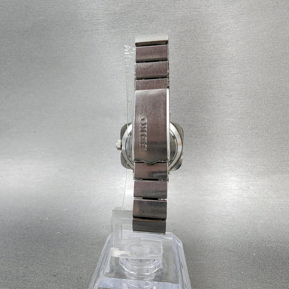 Seiko Automatic Watch Women 27mm Blue Dial Silver Tone Date 22050401 PARTS8