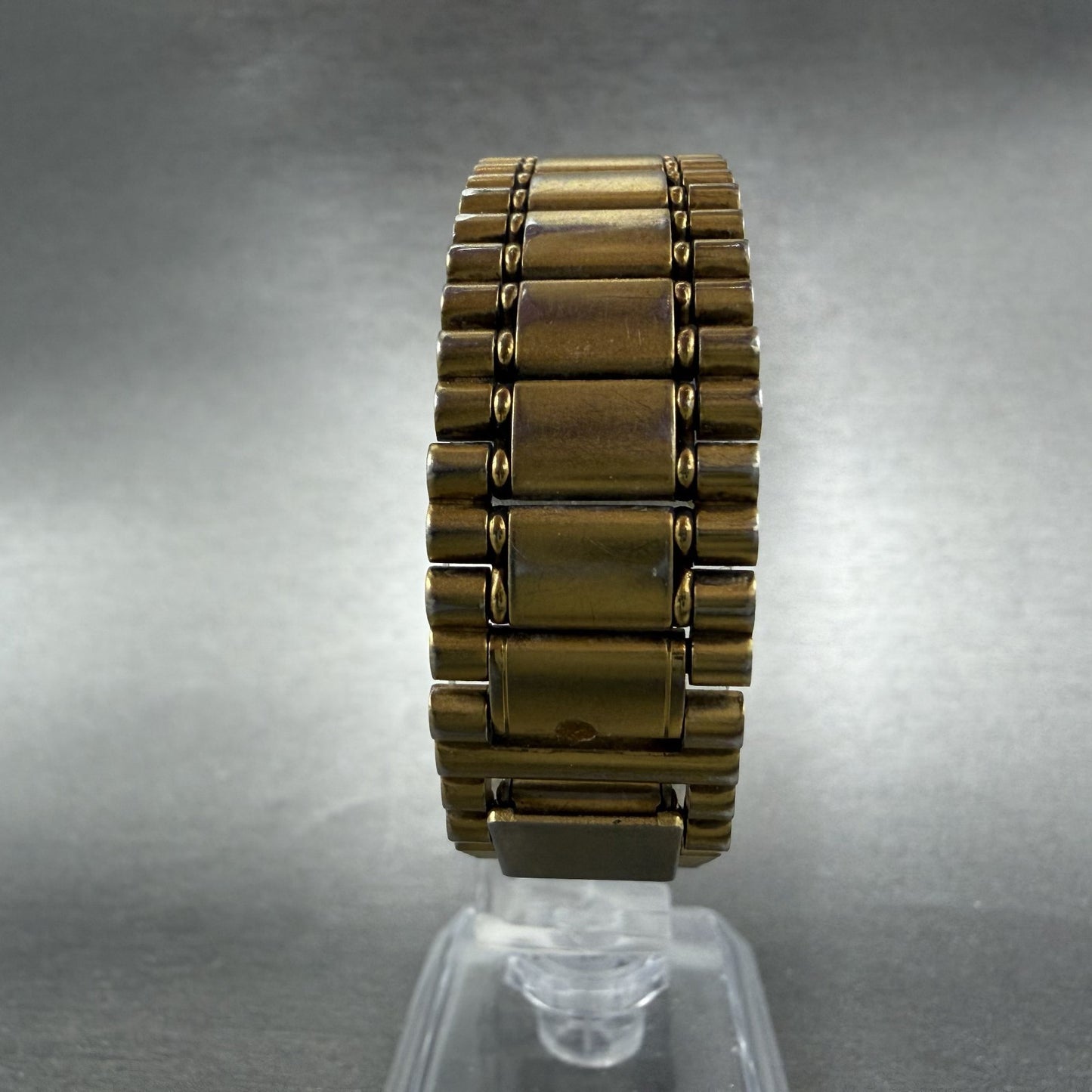 Citizen CQ Watch Men 30mm Gold Dial Gold Tone Round 3620-364228 New Battery7