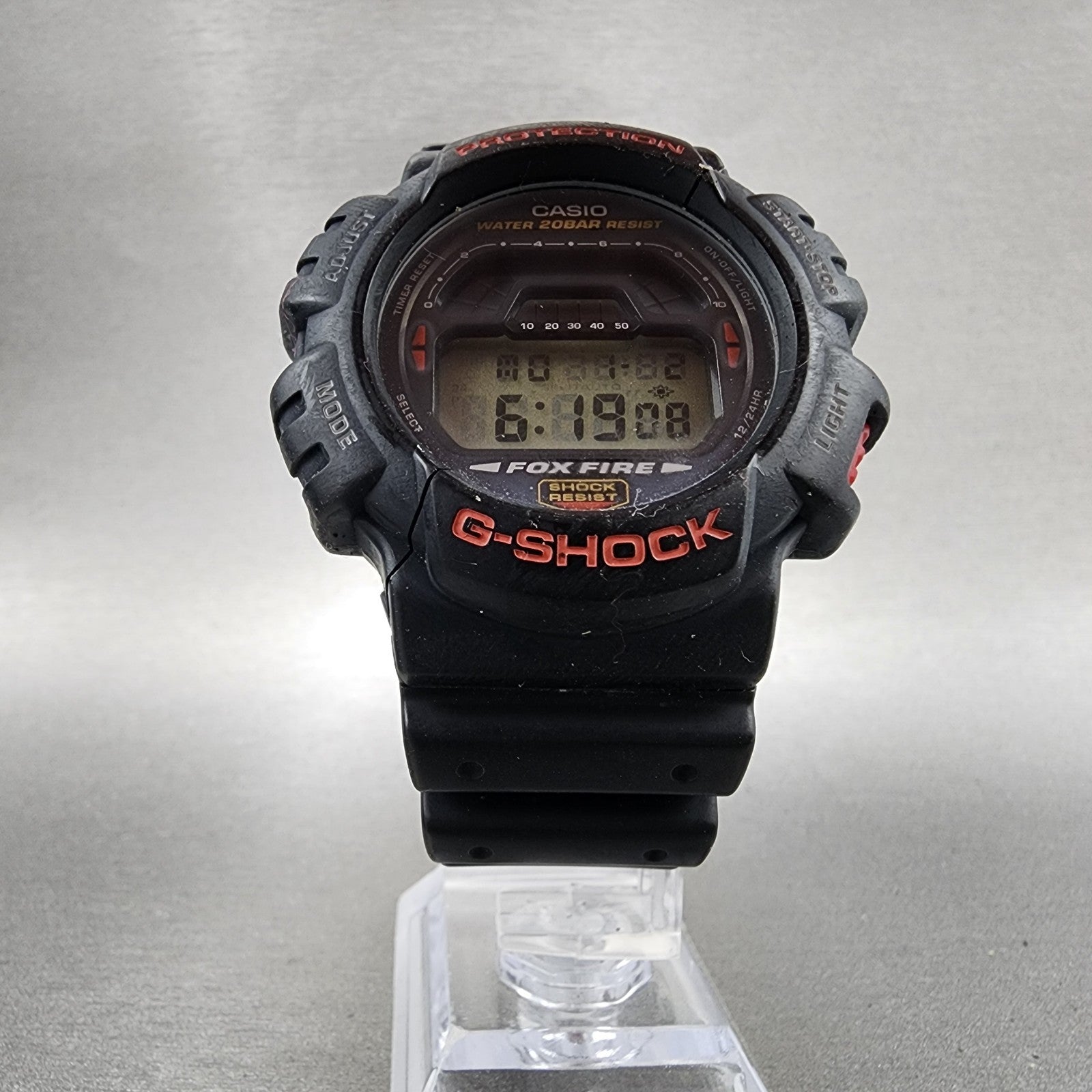 Casio GShock DW8700 Watch Men 47mm Digital Black Alarm Chrono New Battery6