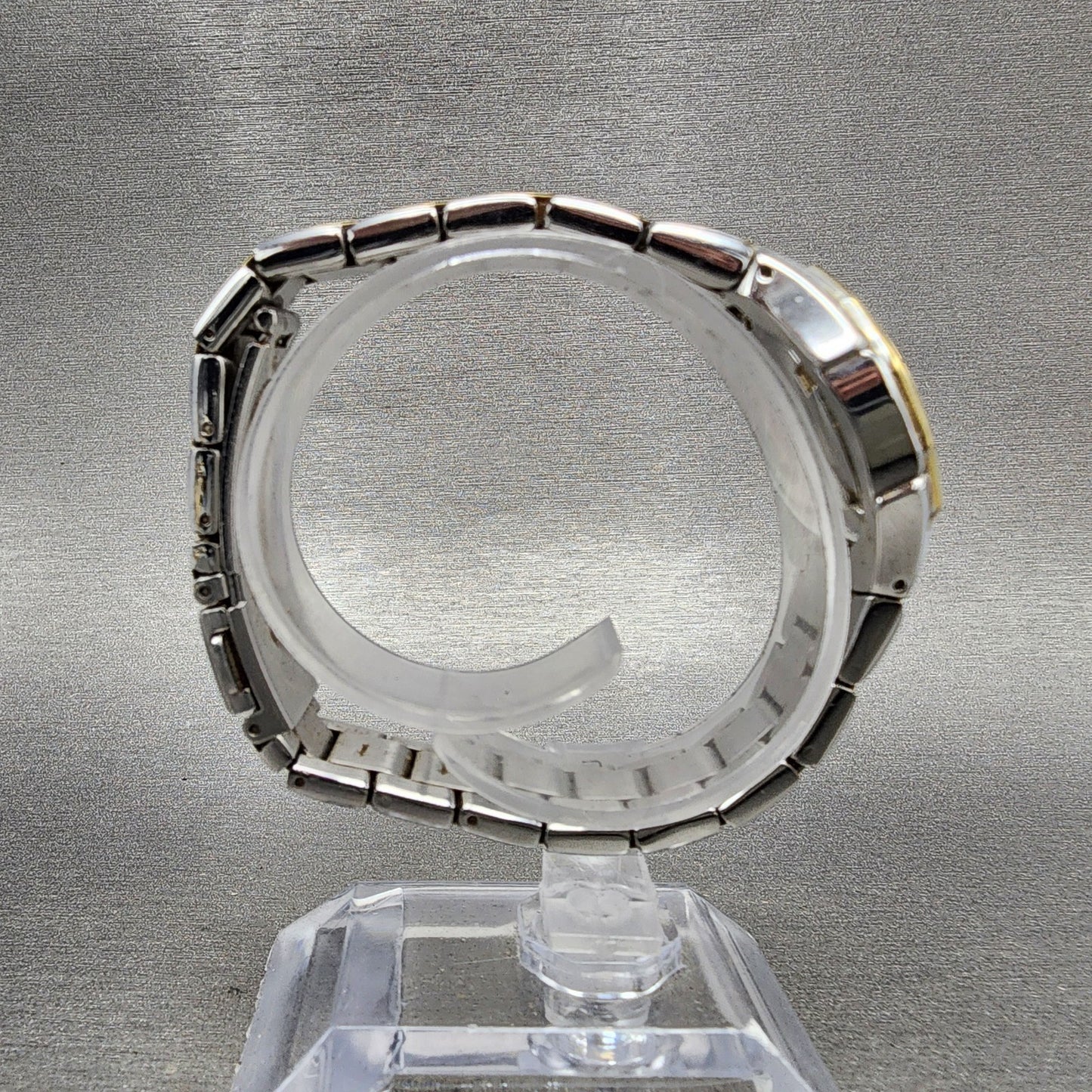 Seiko Pulsar Watch Women 27mm White Dial Two Tone Date VX82X488 New Battery8