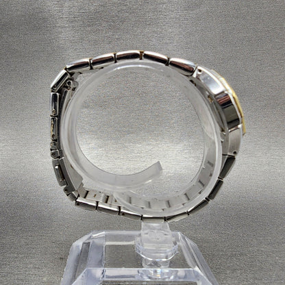 Seiko Pulsar Watch Women 27mm White Dial Two Tone Date VX82X488 New Battery8