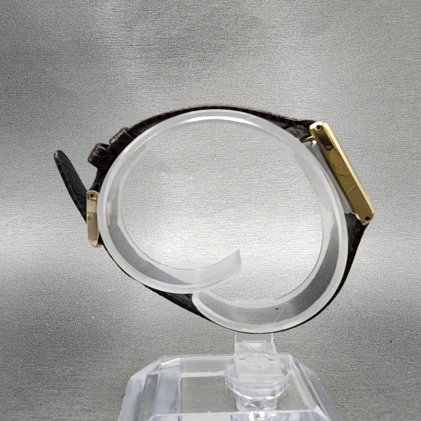 Citizen CQ Tank Watch Women 16mm Black Dial Gold Tone 3220945174 New Battery8