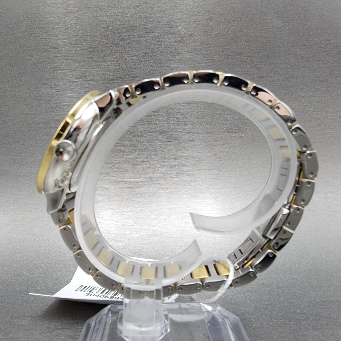 Movado Bold Watch Women 34mm White Dial Two Tone Round Bracelet 36005196
