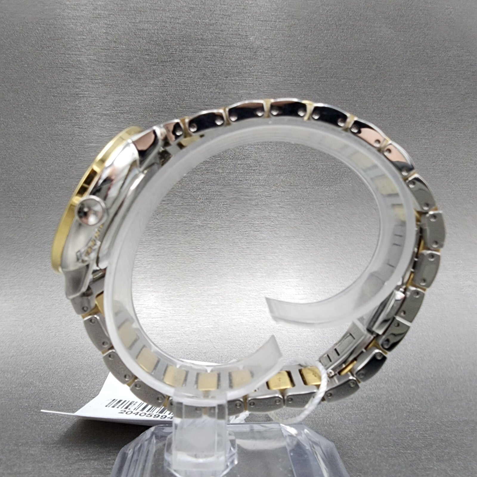 Movado Bold Watch Women 34mm White Dial Two Tone Round Bracelet 36005196