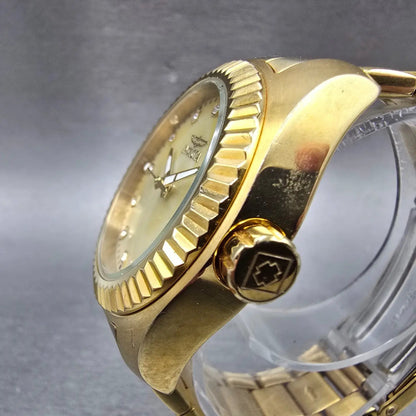 Invicta Specialty Watch Women 38mm MOP Dial Gold Tone Date 20352 New Battery2