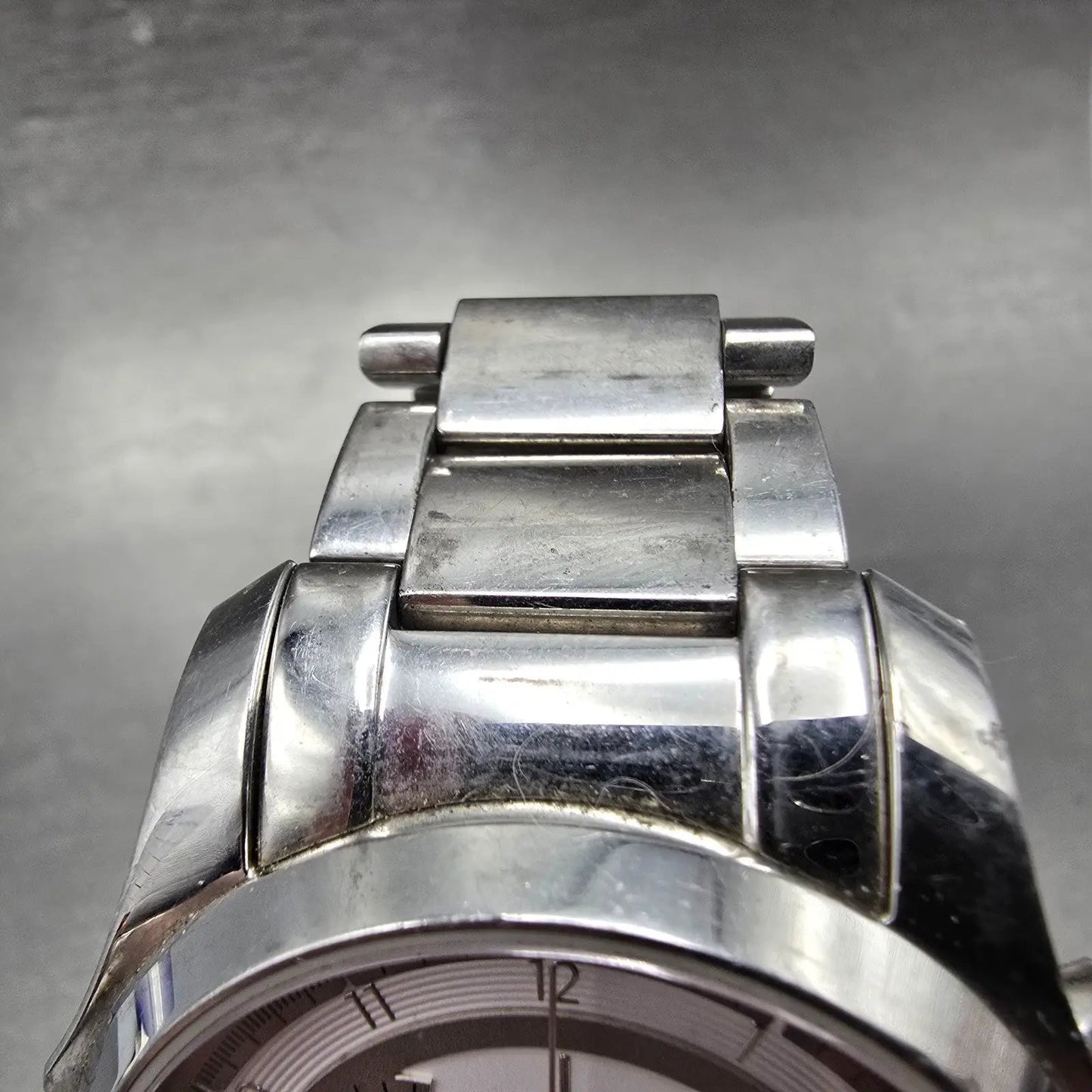 Calvin Klein Chronograph Watch Men 42mm White Dial Steel Date K77311 New Batt4