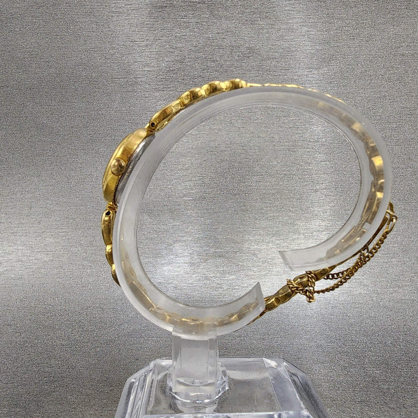 Orient Jupiter Watch Women 21mm Gold Dial Gold Tone Round F0551501 New Battery6