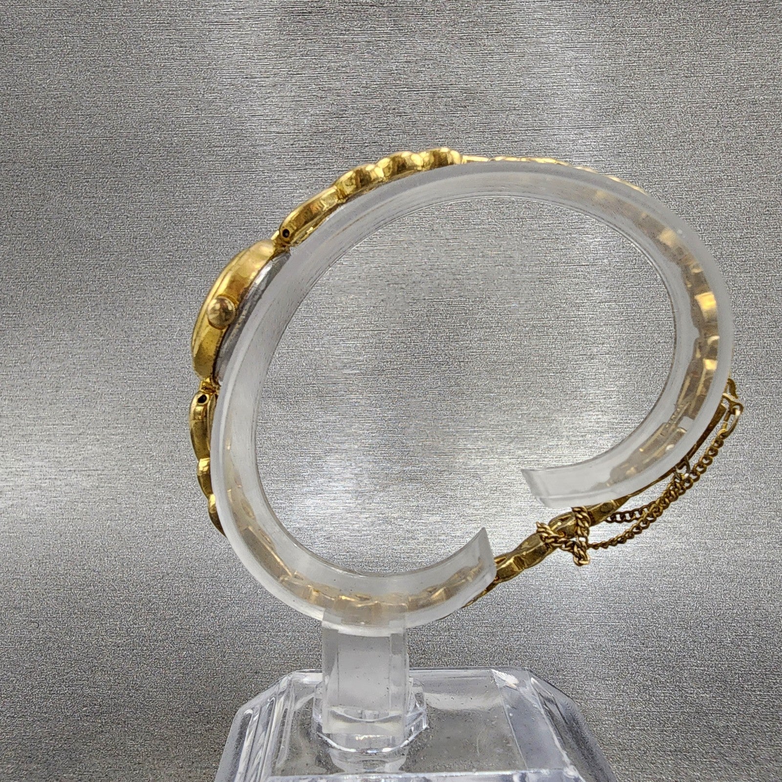 Orient Jupiter Watch Women 21mm Gold Dial Gold Tone Round F0551501 New Battery6
