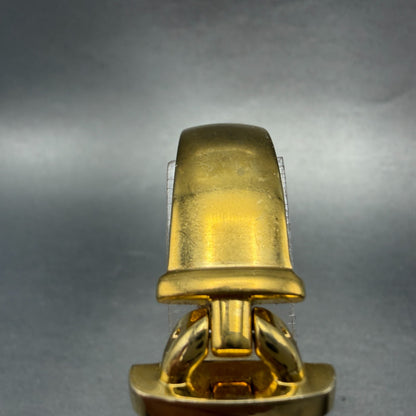 Citizen CQ Tank Watch Women 19mm Black Dial Gold Tone 5920-S48465 New Battery4