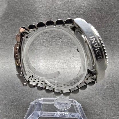 Invicta Pro Diver Watch Men 43mm Black Dial Silver Tone Date 30620 New Battery8