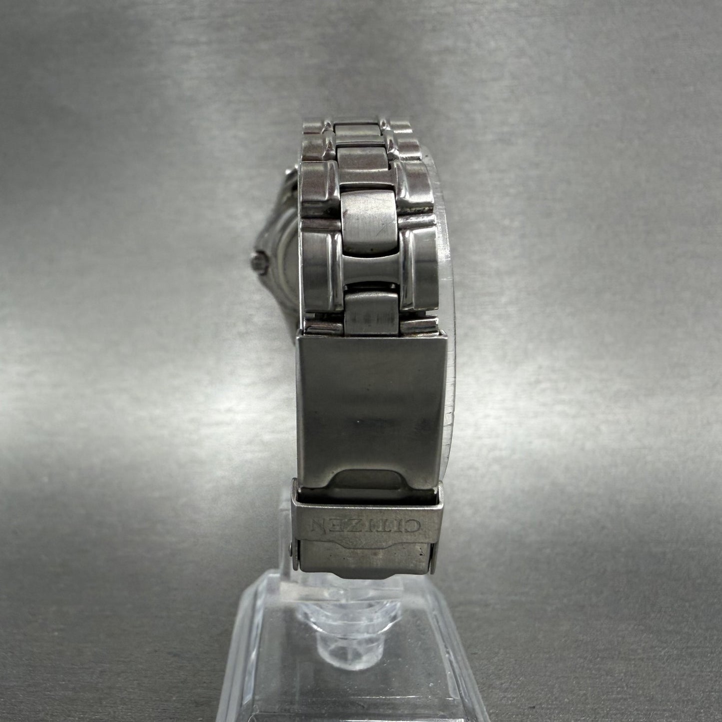 Citizen Dive Watch Women 28mm Black Dial Silver Tone Date 1012H22137 New Batt7