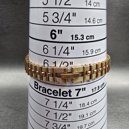 Seiko Tank Watch Women 13mm Gold Dial Gold Tone Rectangle 1E20-5689 New Battery9