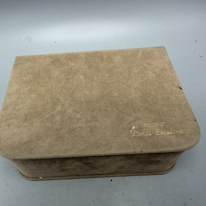 Seiko Dolce Exceline Presentation Watch Box Case Brown Velvet JDM3
