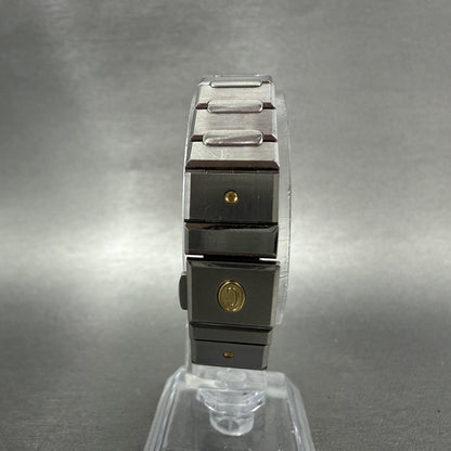 Concord Freedom Watch Women 23mm Gold Dial Steel Date Round 15.57.263 New Batt7