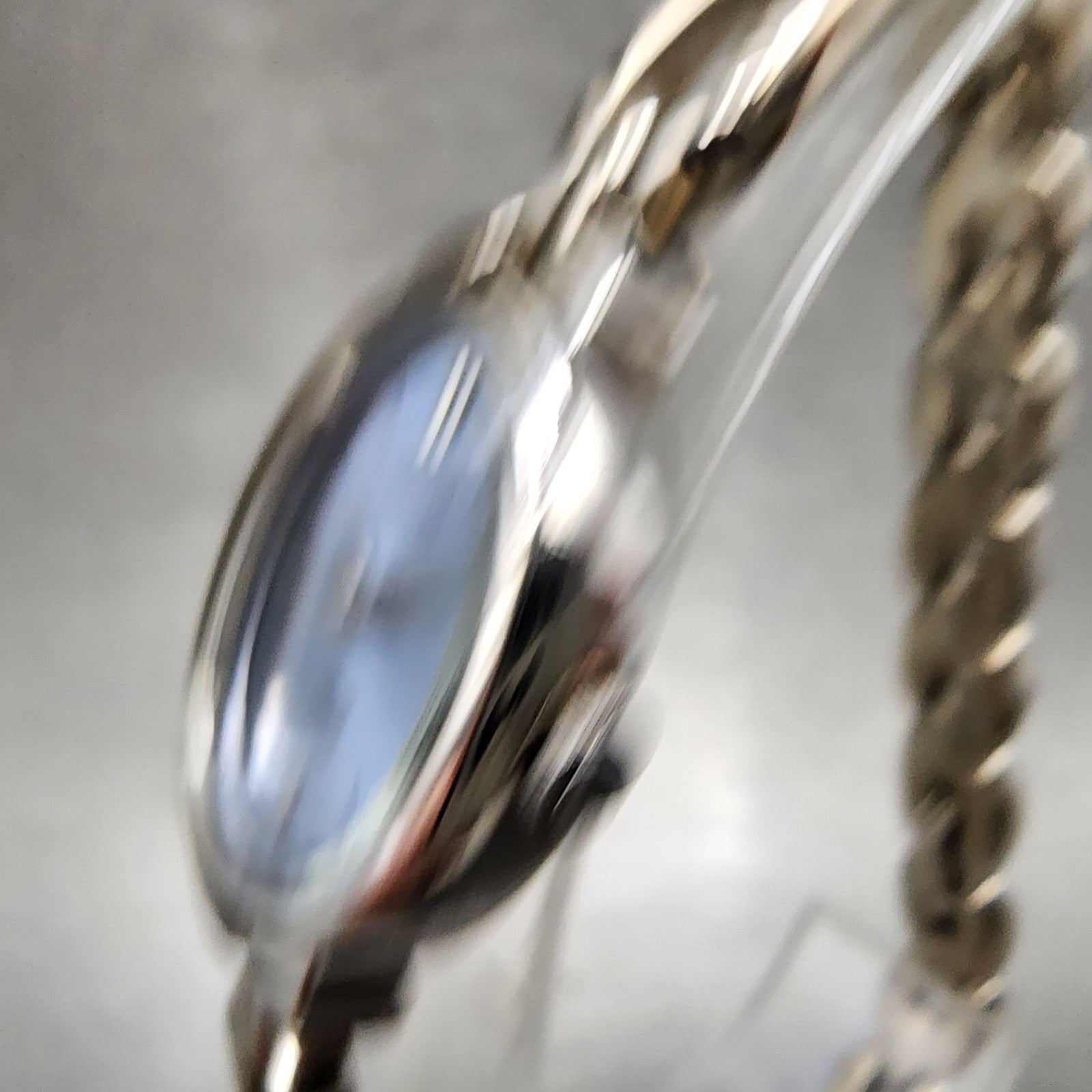 Citizen Fill Watch Women 18mm Blue Dial Silver Tone Oval 5930S75497 New Battery2