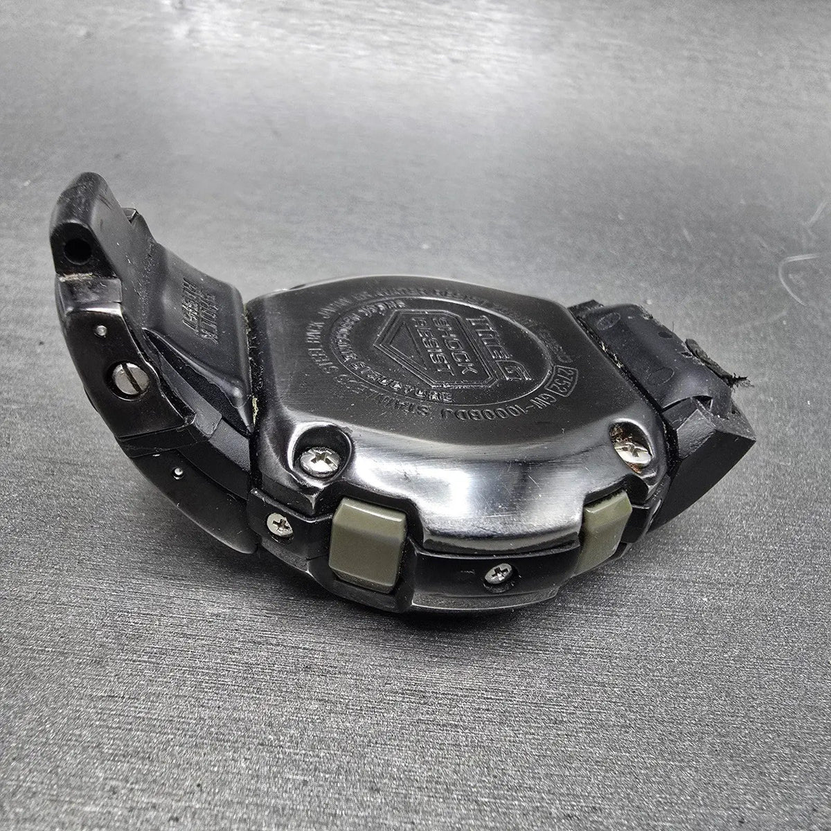 Casio G-Shock GW-1000BDJ Watch Men 46mm Blue Dial Black Solar Alarm Chrono PARTS10